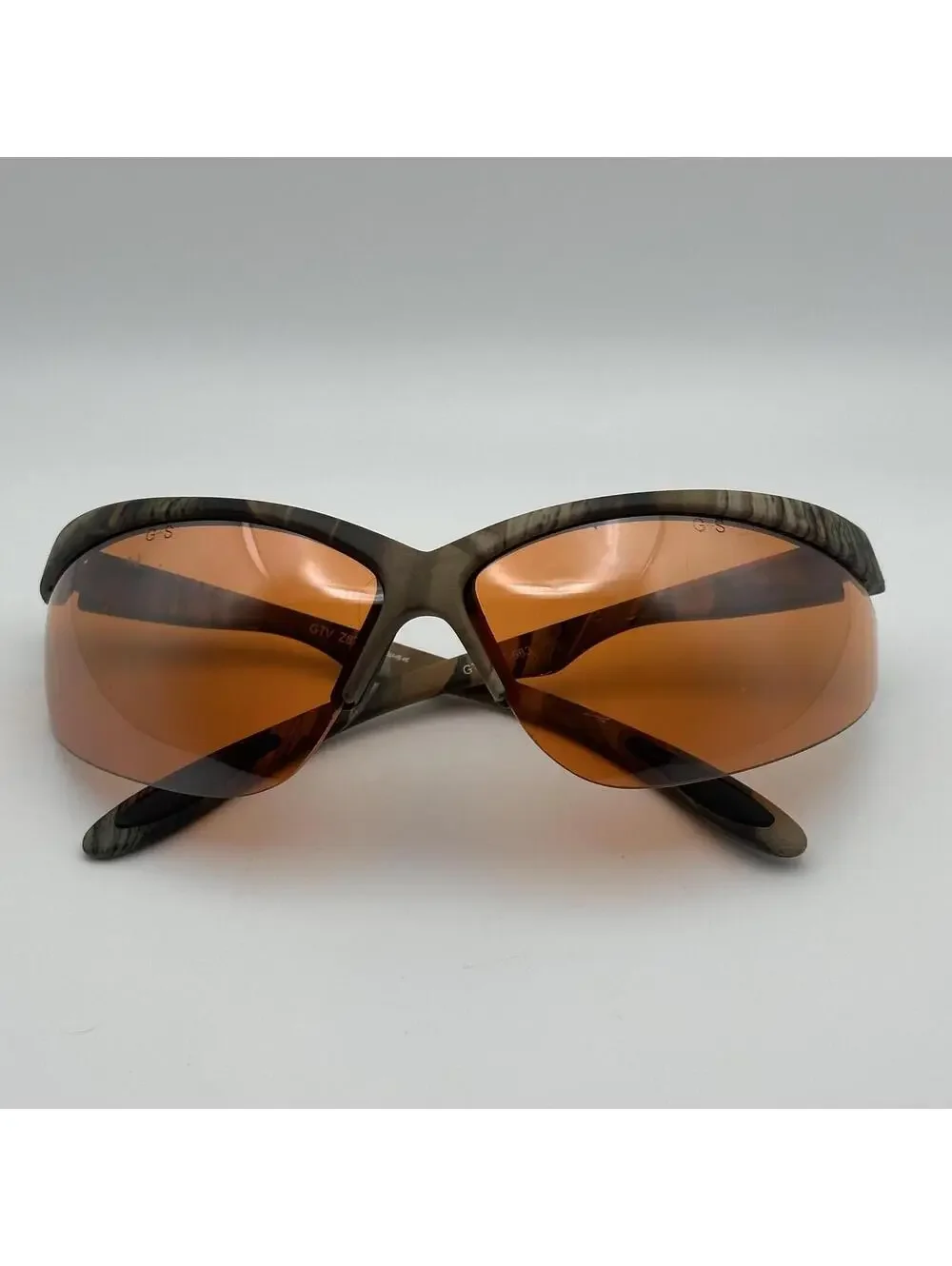 Field & Stream Camouflage Sports Sunglasses with Orange Lenses